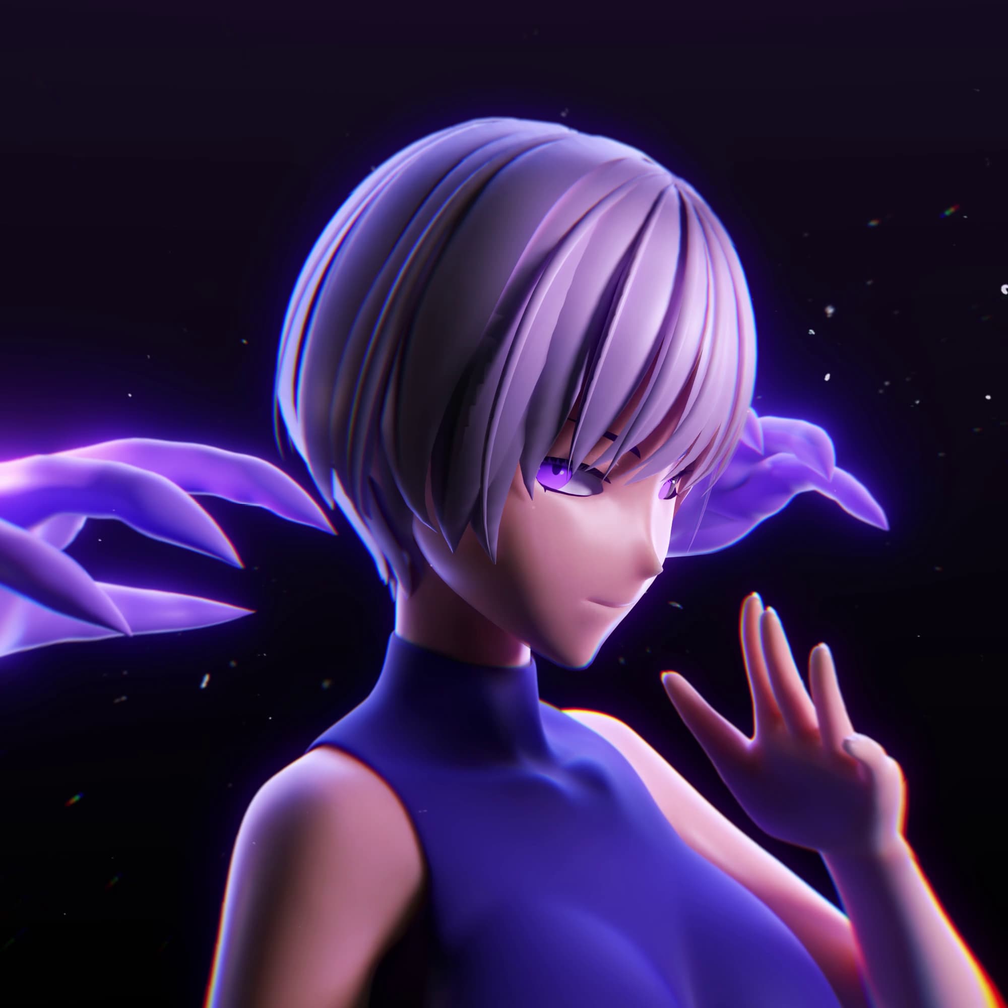 Featured 3D character render by Phantasia Creative Works